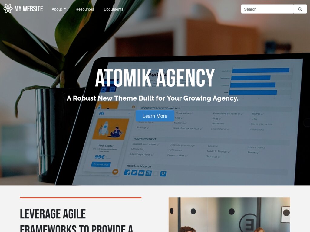 Concrete CMS screenshot